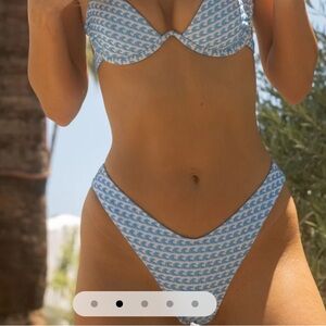 Wave repeat lulu bikini bottom